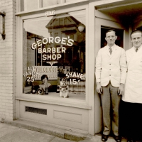 A2004 002 1103 Georges Barber Shop 2072 Nw Glisan 1936